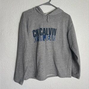 Calvin Klein womens  Gray Hoodie size m